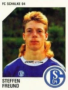 Sticker Steffen Freund - German Football Bundesliga 1992-1993 n. 273 - Panini