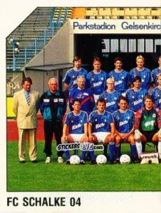 Sticker Mannschaft - German Football Bundesliga 1992-1993 n. 286 - Panini