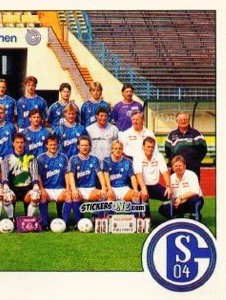 Sticker Mannschaft - German Football Bundesliga 1992-1993 n. 287 - Panini