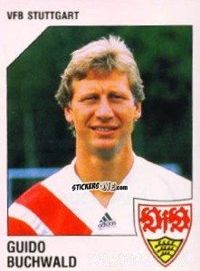 Sticker Guido Buchwald - German Football Bundesliga 1992-1993 n. 289 - Panini