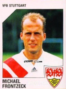 Sticker Michael Frontzeck - German Football Bundesliga 1992-1993 n. 292 - Panini