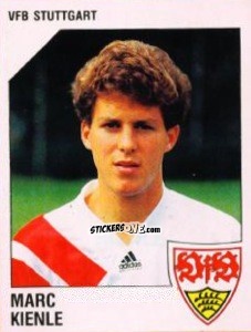 Sticker Marc Kienle - German Football Bundesliga 1992-1993 n. 304 - Panini