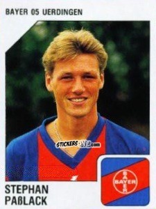 Sticker Stephan Paßlack - German Football Bundesliga 1992-1993 n. 311 - Panini