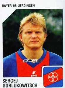 Sticker Sergej Gorlukowitsch