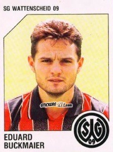 Sticker Eduard Buckmaier