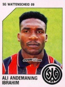 Sticker Ali Andemanning Ibrahim