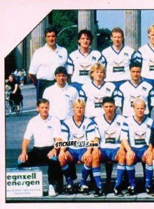 Sticker Mannschaft Hertha BSC - German Football Bundesliga 1992-1993 n. 346 - Panini