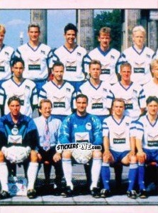 Sticker Mannschaft Hertha BSC - German Football Bundesliga 1992-1993 n. 347 - Panini