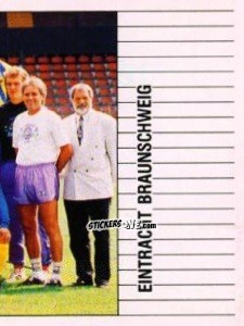 Sticker Mannschaft Eintracht Braunschweig