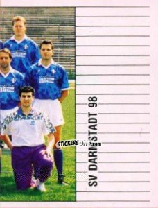 Sticker Mannschaft SV Darmstadt 98