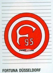 Sticker Wappen Fortuna Düsseldorf