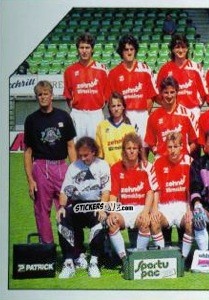 Sticker Mannschaft SC Freiburg - German Football Bundesliga 1992-1993 n. 369 - Panini