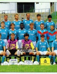 Sticker Mannschaft FC Homburg