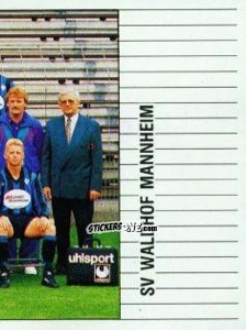 Sticker Mannschaft SV Waldhof Mannheim