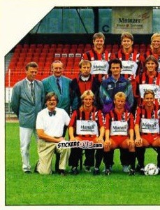 Sticker Mannschaft FSV Mainz 05 - German Football Bundesliga 1992-1993 n. 402 - Panini
