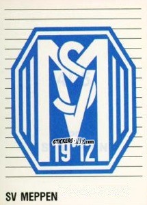 Sticker Wappen SV Meppen