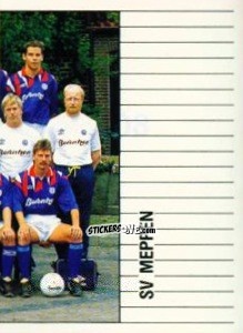Sticker Mannschaft SV Meppen