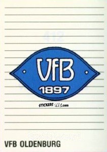 Sticker Wappen VfB Oldenburg