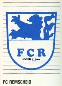 Sticker Wappen FC Remscheid
