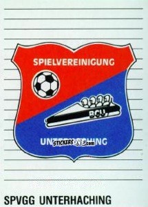 Sticker Wappen SpVgg Unterhaching