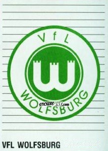 Sticker Wappen VfL Wolfsburg - German Football Bundesliga 1992-1993 n. 436 - Panini