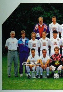 Sticker Mannschaft Wuppertaler SV