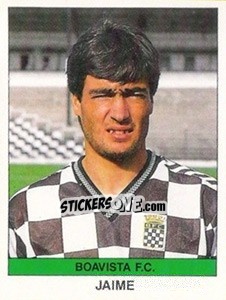 Sticker Jaime - Futebol 1990-1991 n. 12 - Panini
