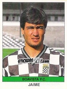 Sticker Jaime - Futebol 1990-1991 - Panini