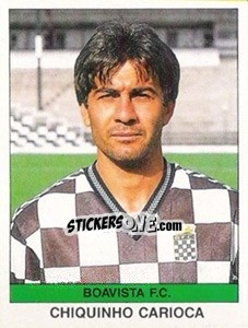 Sticker Chiquinho Carioca - Futebol 1990-1991 - Panini