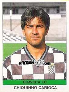 Cromo Chiquinho Carioca - Futebol 1990-1991 - Panini