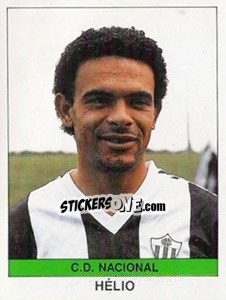 Sticker Helio - Futebol 1990-1991 - Panini