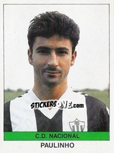 Cromo Paulinho - Futebol 1990-1991 - Panini