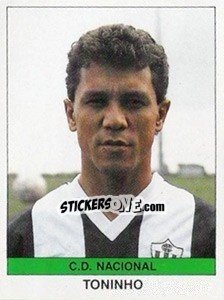 Sticker Toninho - Futebol 1990-1991 n. 24 - Panini