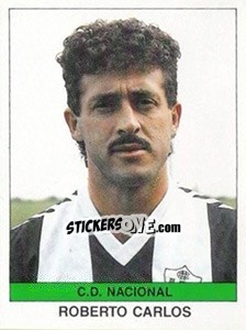 Sticker Roberto Carlos - Futebol 1990-1991 n. 34 - Panini