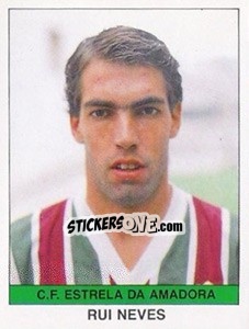 Figurina Rui Neves - Futebol 1990-1991 n. 39 - Panini