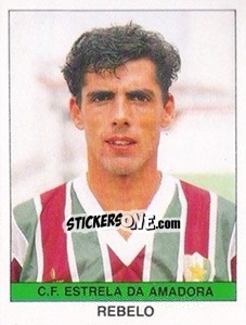 Figurina Rebelo - Futebol 1990-1991 n. 44 - Panini