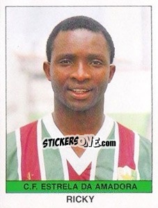 Cromo Ricky - Futebol 1990-1991 - Panini