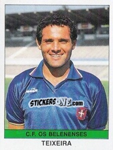 Figurina Teixeira - Futebol 1990-1991 - Panini