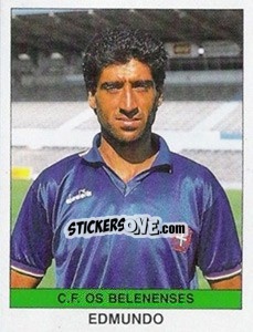 Sticker Edmundo - Futebol 1990-1991 - Panini