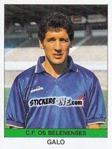 Sticker Galo - Futebol 1990-1991 n. 60 - Panini