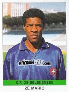 Cromo Ze Mario - Futebol 1990-1991 - Panini