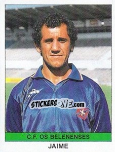 Sticker Jaime - Futebol 1990-1991 n. 62 - Panini