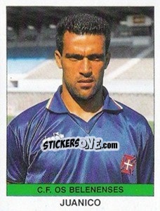 Sticker Juanico - Futebol 1990-1991 n. 63 - Panini