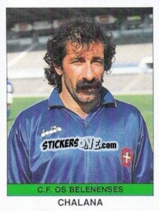 Sticker Chalana - Futebol 1990-1991 - Panini