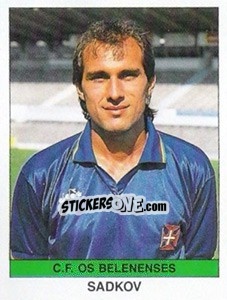 Sticker Sadkov - Futebol 1990-1991 - Panini