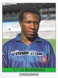 Sticker Chiquinho - Futebol 1990-1991 n. 67 - Panini
