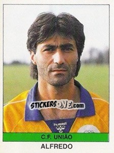 Figurina Alfredo - Futebol 1990-1991 - Panini