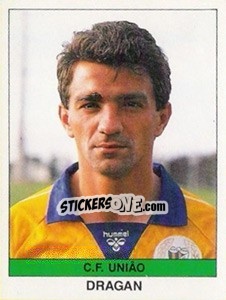 Sticker Dragan - Futebol 1990-1991 - Panini