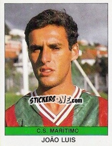 Figurina Joao Luis - Futebol 1990-1991 - Panini