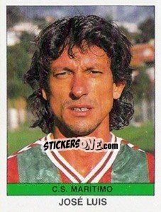 Sticker Jose Luis - Futebol 1990-1991 n. 98 - Panini